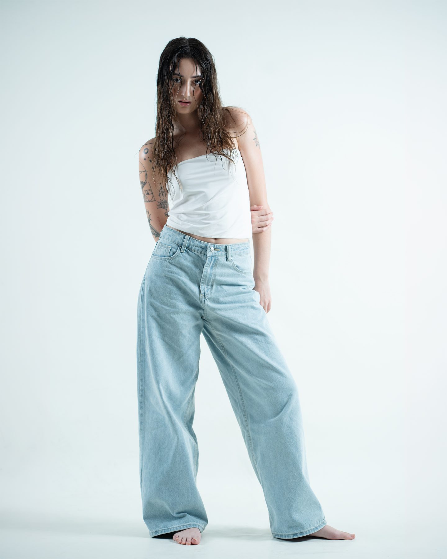Studio fashion portrait — full length, Melbourne studio